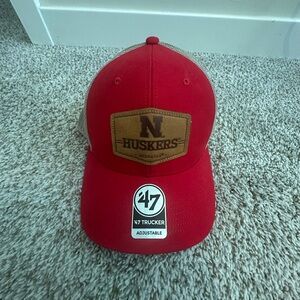 47 Brand Red Huskers Trucker Hat - Brand NEW!
